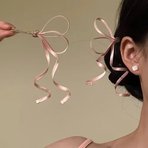 Varita De Pelo Lazo Cinta Satén Estilo Ballet