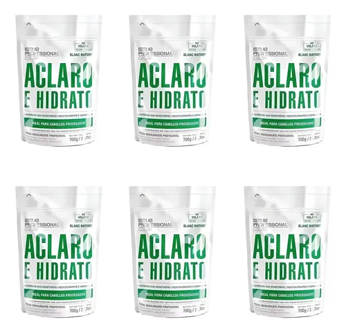 Issue Polvo Decolorante Blanc Nature X 700 Gr X 6 Unidades