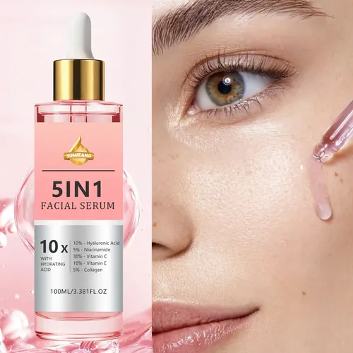 Sumifang 5 In 1 Facial Serum With Hydrating Acid 10x-100ml
