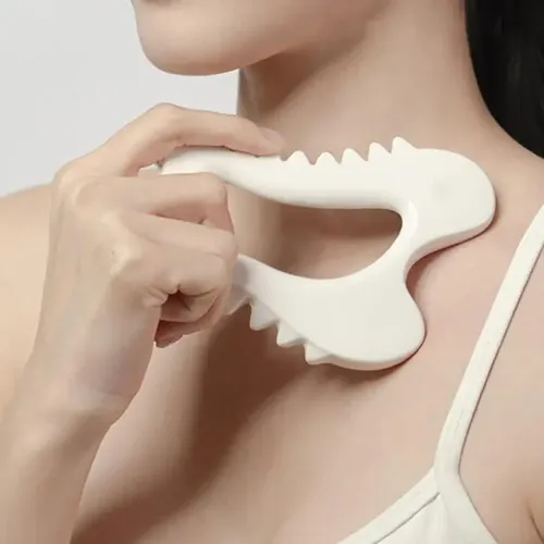 Masajeador Facial De Cerámica Gua Sha Soard Para Raspar La P