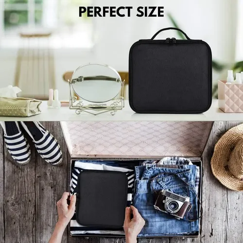 G Estuche Organizador De Maquillaje De Viaje Para [