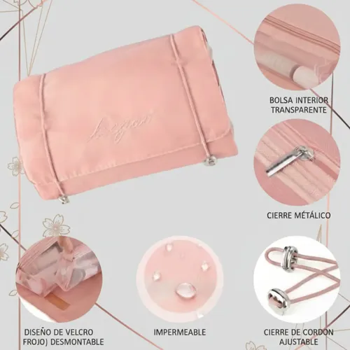 Neceser Maquillaje Organizador 4 En 1 Portacosméticos Viaje