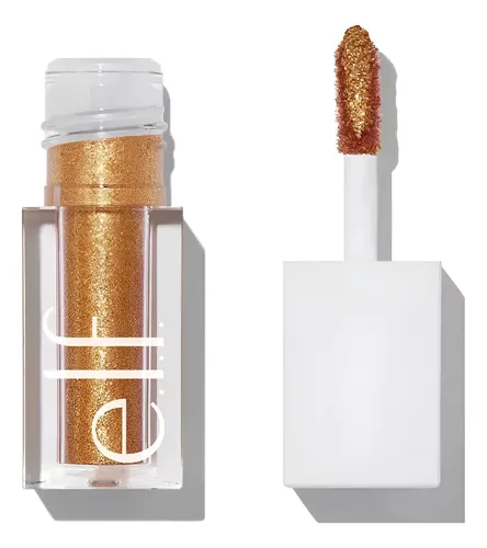 Elf Liquid Glitter Eyeshadow Sombra Glitter 24k Gold