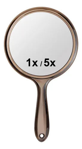 Espejo De Mano Macaki Con Aumento De 1x/5x Con Mango De 27 X
