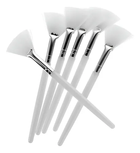 Brocha De Maquillaje Para Rostro Y Fan Brush Facial