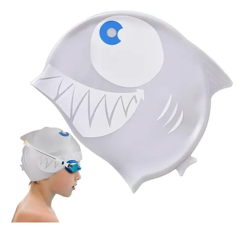 Gorras De Natación Para Niños | Sombrero Baño Con Protección