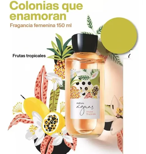 Aguas De Colonia Frutas Tropiales Femenina Natura Vegano