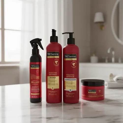 Tresemme Combo Anti Friz Con Sellador 4 Productos Keratina