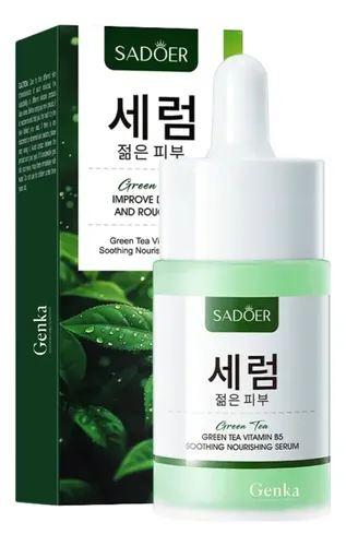 Sérum Calmante Y Nutritivo Té Verde Vitamina B5 30 Ml Sadoer Todo Tipo De Piel Día/noche