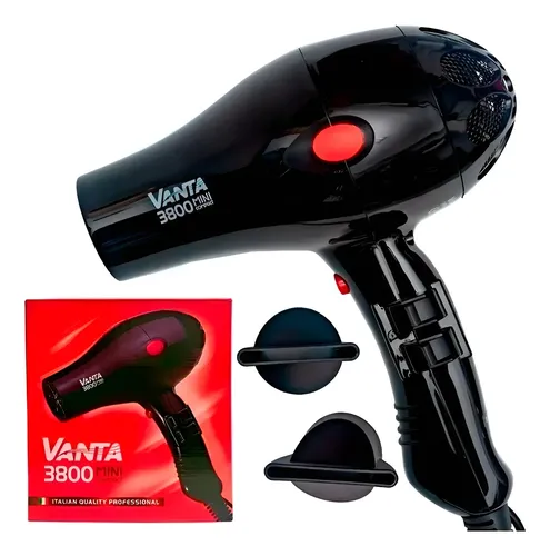Secador De Pelo Profesional Vanta 3800 Mini Compact 1800w