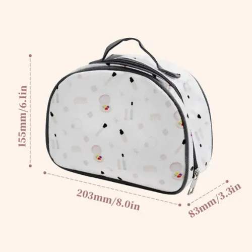 Kit De Maquillaje De Madera Para Regalos Con Bolsa De Cosmét