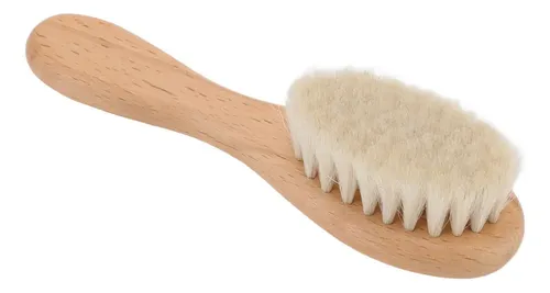 A – Cepillo De Lana For Cabello De Bebé, Peinado Con Cerdas