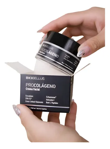 Crema Facial Procolágeno Firmeza Hidratación 50g Biobellus