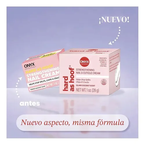 Crema Fortalecedora De Uñas Onyx Professional Hard As Hoof 3