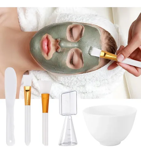 Juego De Tazones Y Herramientas Para Mascarilla Tecbeauty