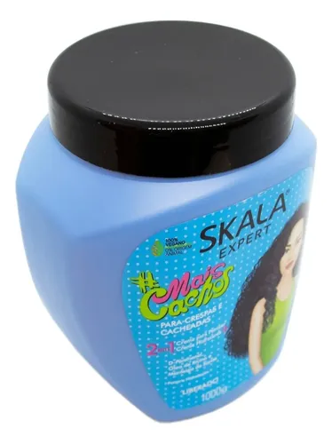 Kit Mais Cachos Skala Para Rulos Mascara + Oleo + Cepillo