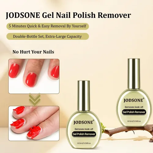 Removedor Gel Uñas Jodsone 16.5ml 2 Unidades Sin Remojo