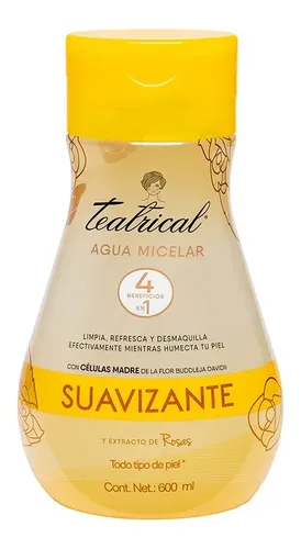Teatrical Agua Micelar Suave 600 Ml