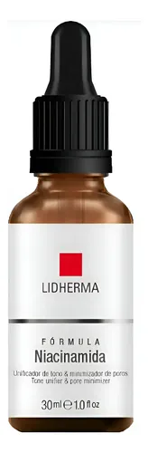 Formula Niacinamida Lidherma Aclara Minimiza Poros X 30ml.