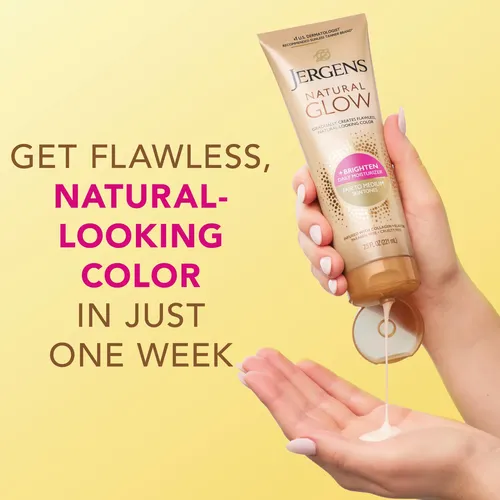 Loción Autobronceadora Jergens Natural Glow, 7.5 Onzas