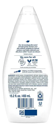 Jabón Líquido Corporal Dove Hidratante 900ml Pack 2
