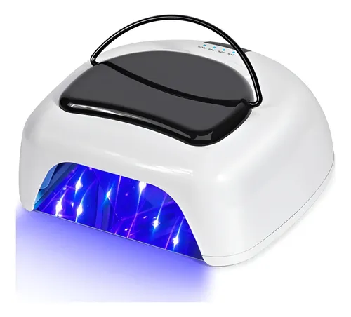 Lámpara De Uñas Uv Led 96w Ludysic Inalámbrica Portátil