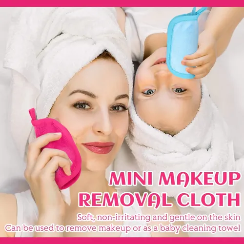Makeup Remover Cloths Queekay 48 Pcs Reusable Washable