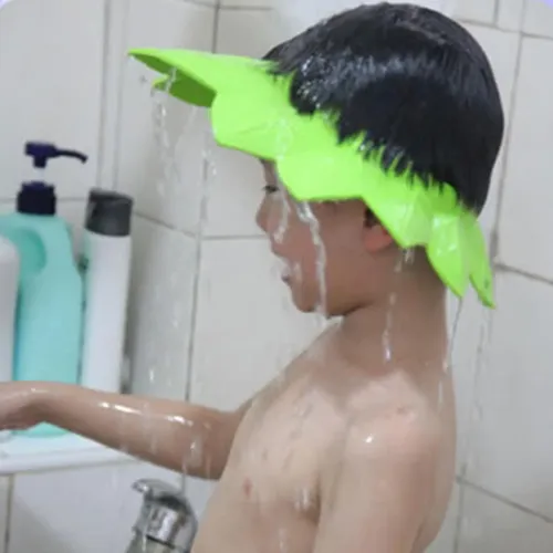 Safe Shampoo Shower Bath Protection Gorro De Baño Verde