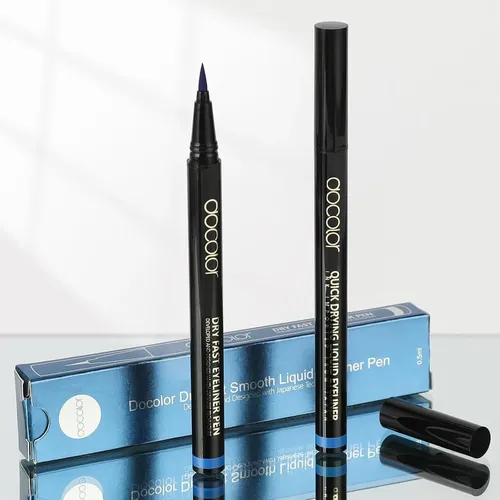 Delineador Impermeable Docolor Azul 1 U