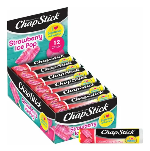 Chapstick Strawberry Ice Pop Lip Balm 4 Gr Original