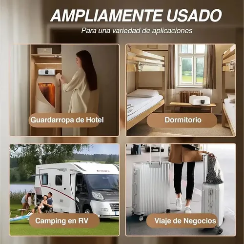 Secador Ropa Inteligente Portátil Plegable Colgante 600w Pel