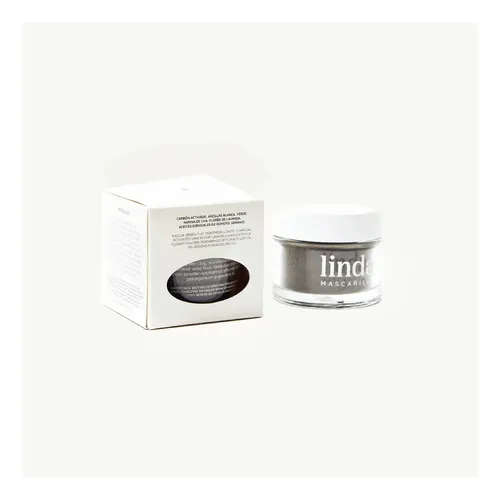 Mascarilla Facial Purificante Con Carbón Activado 50gr Linda