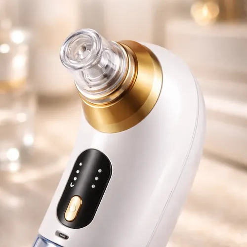 Limpiador Facial Hidrofacial Recargable Con 5 Puntas