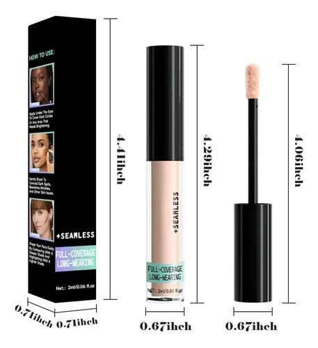 Corrector Líquido De 11 02+03 Feicuiyun Para Ojeras Y