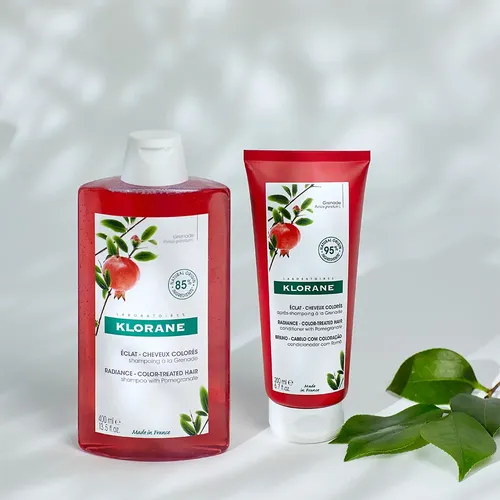 Klorane Granada Shampoo Para Cabello Teñido X 400 Ml