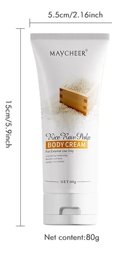 Rice Extract Body Lotion Moisturizing Hydrating Cream