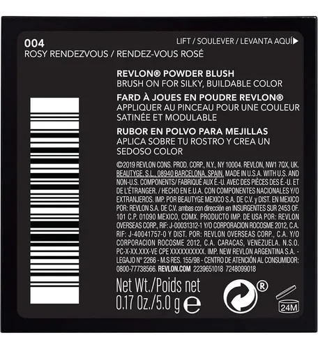 Revlon Colorete Powder Blush En Polvo 004 Rosy Rendezvous