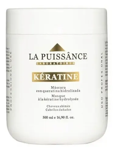 Máscara Capilar Keratina La Puissance Anti Frizz Pelo 500ml
