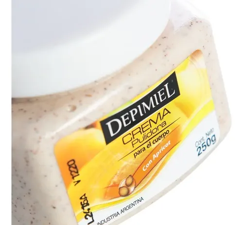 Depimiel Crema Exfoliante Pulidora Post Depilación 250gr