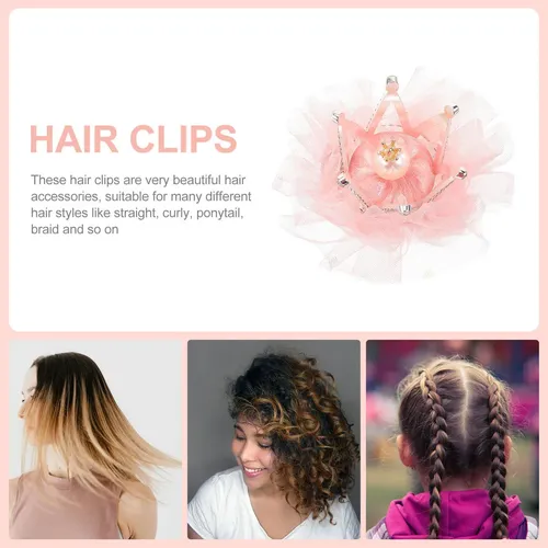 Horquilla Para Crown Hair Clip, Accesorio Para El