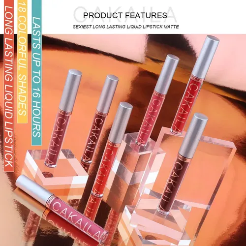 Labial Líquido Mate Cakaila Hidratante 2,5 Ml