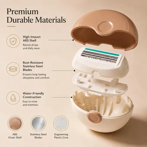 Shaver With Rotating Cover,  Precision Shaving System