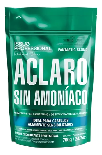 Issue Prof Polvo Decolorante Blond Aclaro Sin Amoníaco 700g