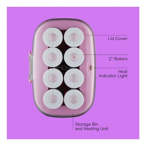 Conair Rulos Calientes 8 Piezas Para Cabello Todo Tipo