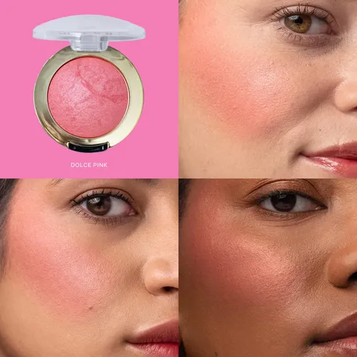 Rubor Milani Baked Blush Dolce Pink 2 Unidades