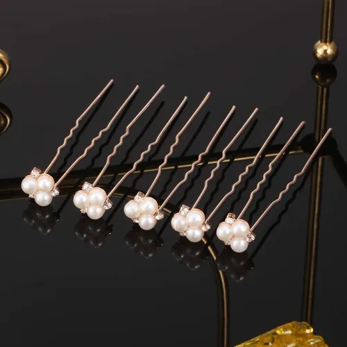 18 Pcs Pearl Hair Pins Accesorios Para El Cabello…