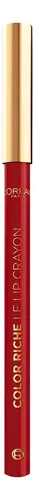 Delineador De Labios Loréal Paris Color Riche Le Lip Crayon Color 300 Le Rouge Paris