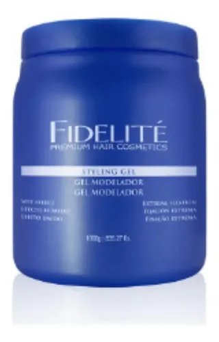 Fidelite Gel Fijacion Extrema X1000g Efecto Humedo Cabello