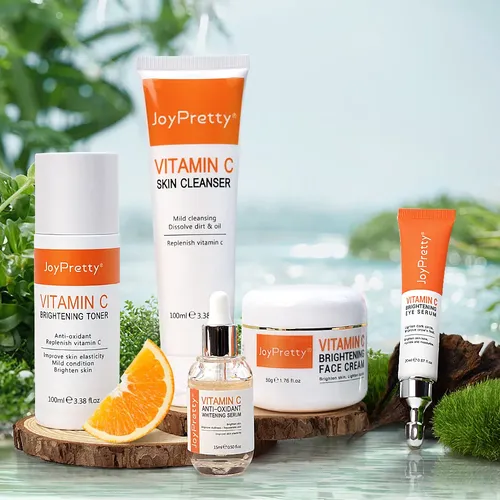 Set De Spa Aclarador Con Vitamina C Spf 50 Spots Para El Cui