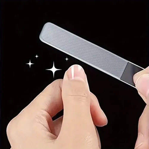 Lima De Uñas De Vidrio Resistente Lavable